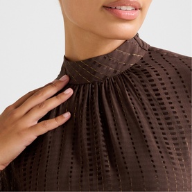 Preslee Neck Tie Blouse
