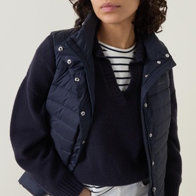 Logo Down-Filled Gilet