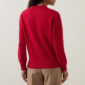 Graphic Cashmere Knitted Sweater