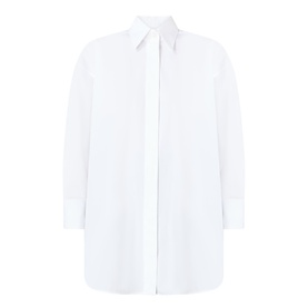 Asymmetric Backless Shirt
