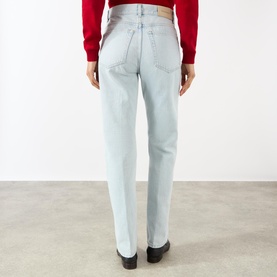 Logo Straight Leg Jeans