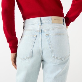 Logo Straight Leg Jeans