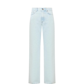 Logo Straight Leg Jeans