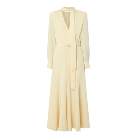 Belted Scarf Dress