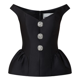 Crystal Peplum Top