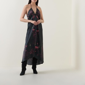 R&oacute;is&iacute;n Dubh Dearg Silk Slip Dress