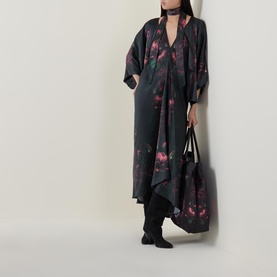 R&oacute;is&iacute;n Dubh Dearg Silk Slip Dress