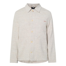 Logo Multi Textured Overshirt