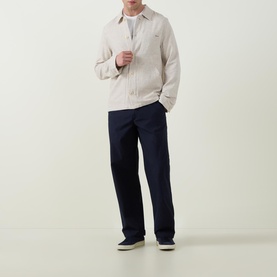 Logo Multi Textured Overshirt