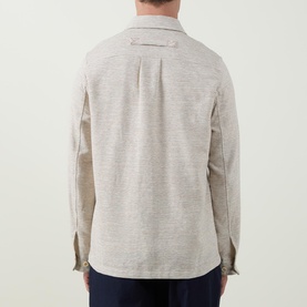 Logo Multi Textured Overshirt