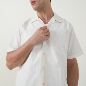 Multi Stripe Bowling Shirt