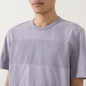 Logo Tonal Block Striped T-Shirt