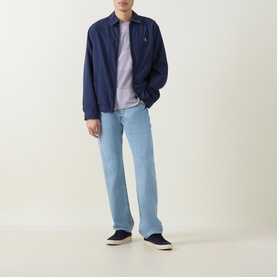 Logo Tonal Block Striped T-Shirt