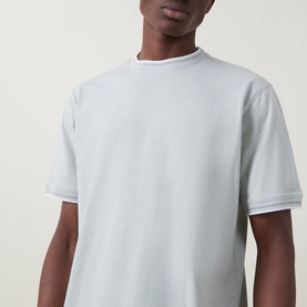 Diagonal Print T-Shirt