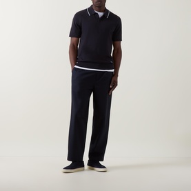 Tipped Logo Polo Shirt