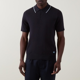 Tipped Logo Polo Shirt