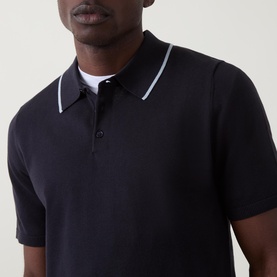 Tipped Logo Polo Shirt