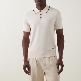 Tipped Logo Polo Shirt