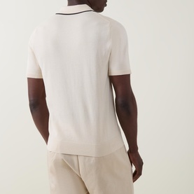 Tipped Logo Polo Shirt