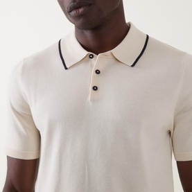 Tipped Logo Polo Shirt