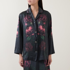 R&oacute;is&iacute;n Dubh Dearg Silk Blouse