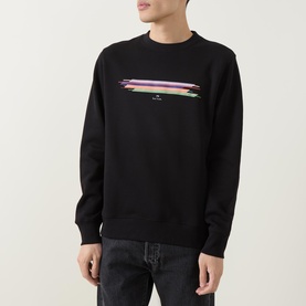 Stripe Logo Sweatshirt