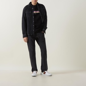 Stripe Logo Sweatshirt