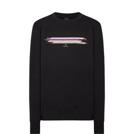 Stripe Logo Sweatshirt