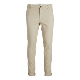 Jack & Jones Dune chino trousers in slim fit with button fastening and front slash pockets