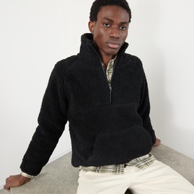 Fleece Half-Zip Sweater
