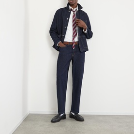 Mid-Rise Straight Leg Jeans