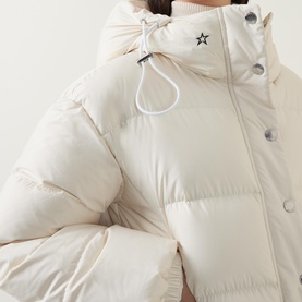 Cropped Down Puffer Jacket