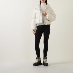 Cropped Down Puffer Jacket
