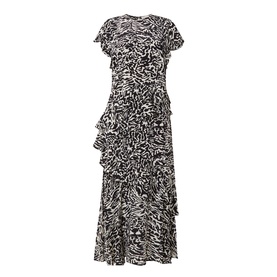 Amaia Ruffle Printed Dress