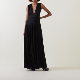 Tasneem Pliss&eacute; Gown