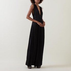 Tasneem Pliss&eacute; Gown