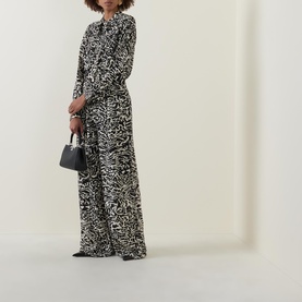 Delvine Silk Printed Blouse