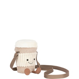 Amuseables Perkle Coffee Shoulder Bag