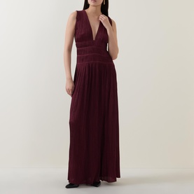 Tasneem Pliss&eacute; Gown