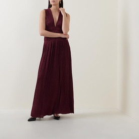 Tasneem Pliss&eacute; Gown