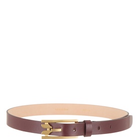 Pin Buckle Leather Belt