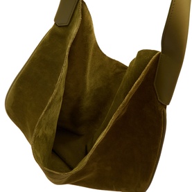 Soft Pli&eacute; Hobo Bag