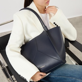 Victoria Small Leather Tote