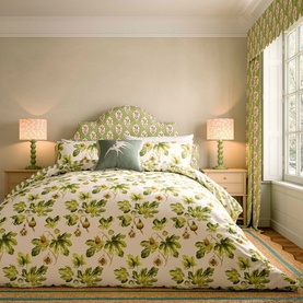Fig Harvest Duvet Set Green