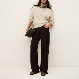 Handrew Pinstripe Trousers