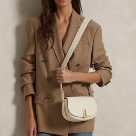ID Leather Saddle Bag