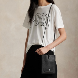 Play Leather Pocket Crossbody Bag