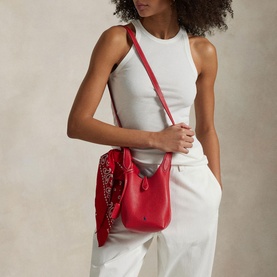 Play Leather Small Crossbody Tote Bag