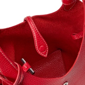 Play Leather Small Crossbody Tote Bag