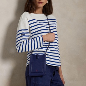 Play Leather Pocket Crossbody Bag
